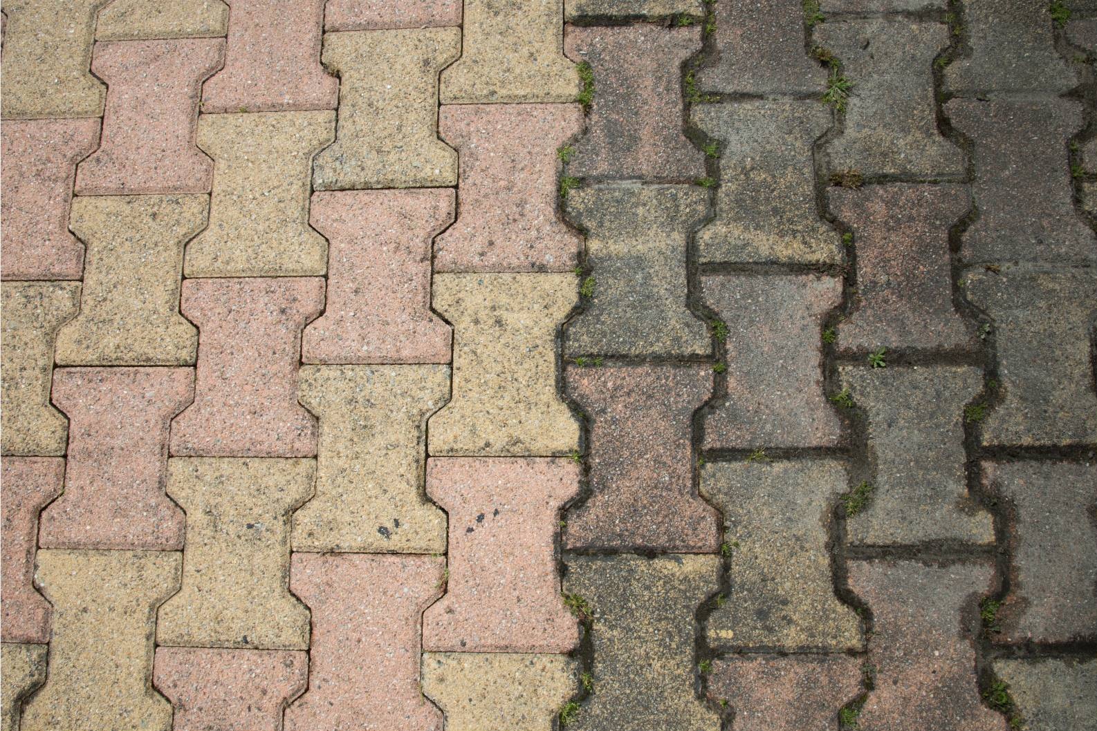 House washing before and after