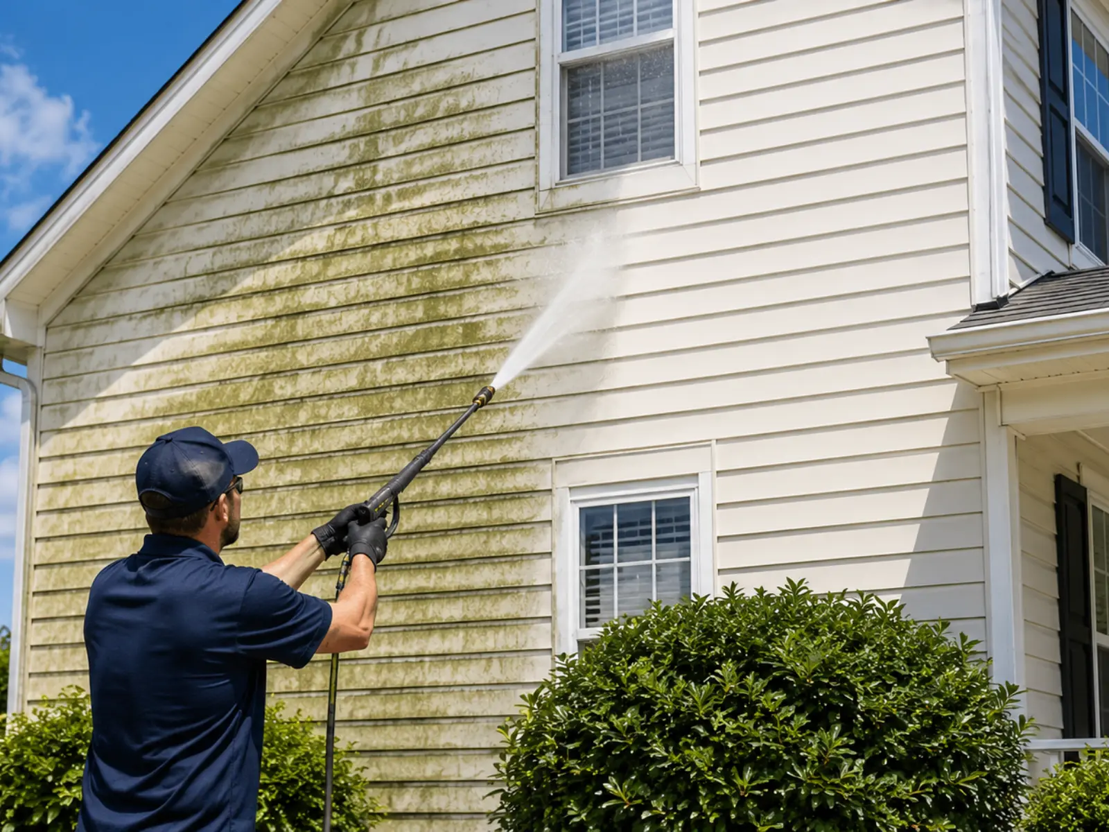 House Washing Service Houston Texas